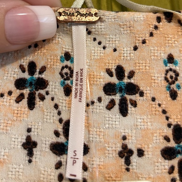 NWT - Free People - Descano Floral Mini Dress - SZ S - Picture 3 of 8